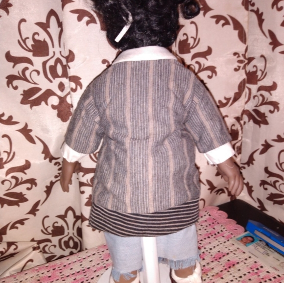 Other Vintage 1993 Buckwheat Porcelain Doll From The Hamilton